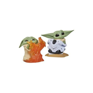 Star Wars Mandalorian Bounty Collection Figure 2-Pack The Child Helmet Hiding & Stopping Fire